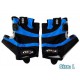 Bezpalcowe sportowe rękawiczki na rower (kolor niebieski)