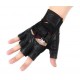 Bezpalcowe antypoślizgowe sportowe rękawiczki kolarskie (kolor czarny)